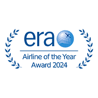 Airline of the year award 2024 logo