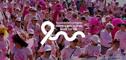 Logo Canary Foundation Race For Life
