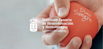 Logo ICHH. Instituto Canário de Hemodoação e Hemoterapia