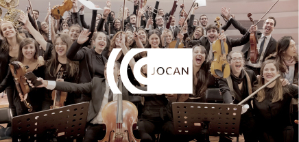 Logo JOCAN. Jovem Orquestra das Canárias