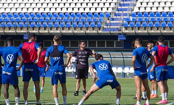 Players of the club during their training