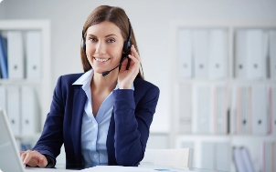 Woman on the phone